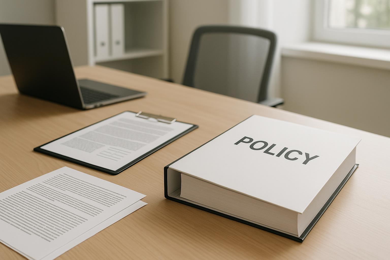 How often should policies be updated to stay current with evolving ...