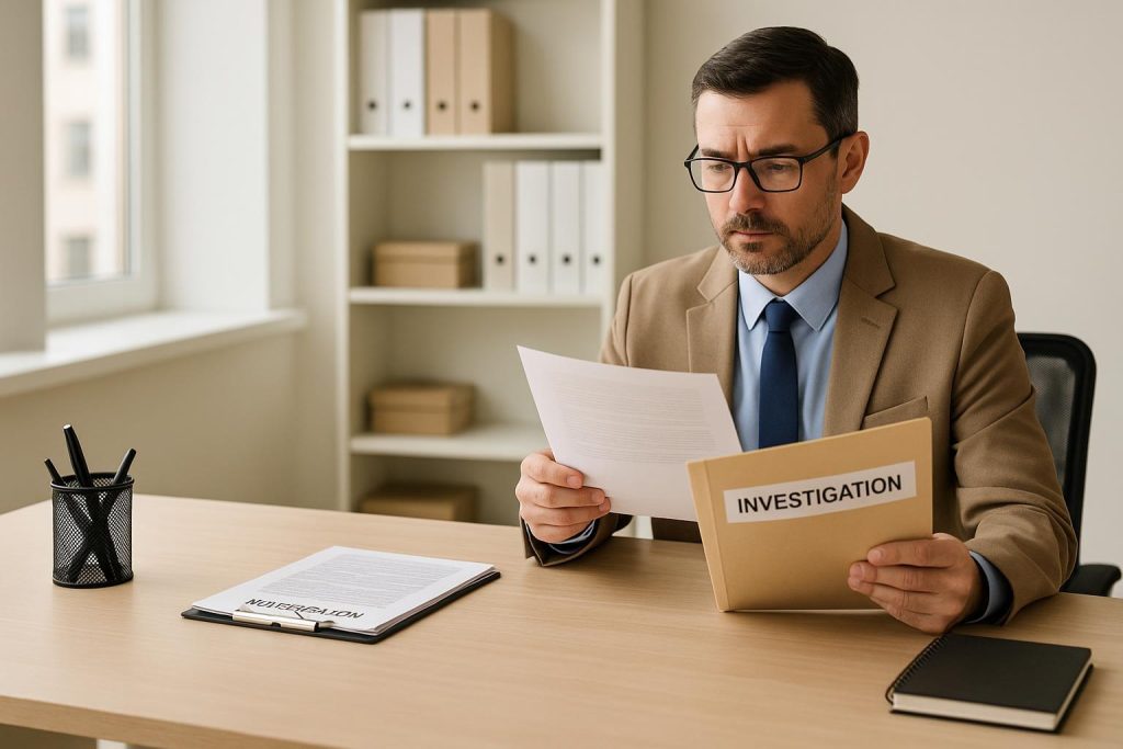 What steps do investigators take to gather evidence impartially ...